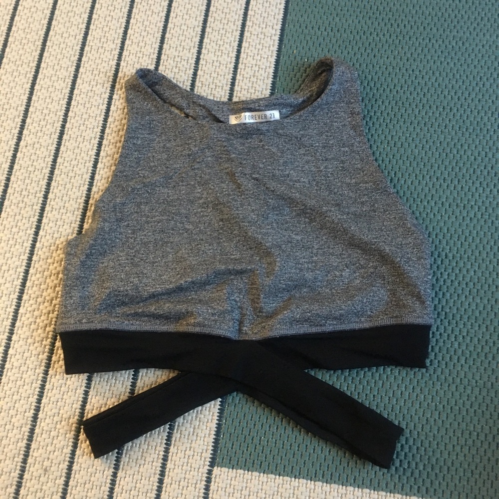 Forever 21 Athletic Crop Top
